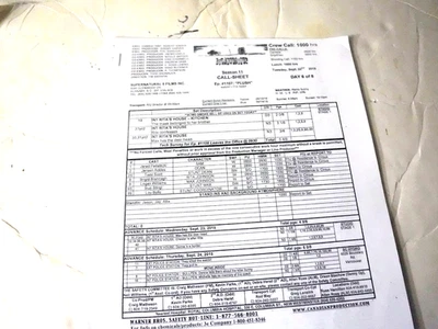 SUPERNATURAL TV SERIES  SCRIPT  SIDES  MINI  SCRIPT  EPISODE  PLUSH - Image 1 of 4