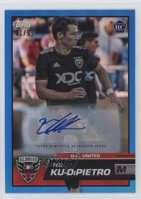 2023 Topps MLS Blue Foil /99 Ted Ku-DiPietro #163 - Image 1 of 2