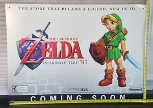 The Legend of Zelda Ocarina of Time Video Game Poster - Picture 1 of 3