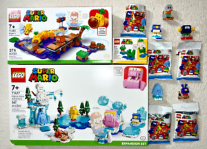 LEGO SUPER MARIO EXPANSION SETS + POWER UP PACK + 5 MINIFIGURES  **NEW**