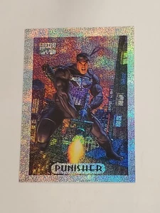 1994 Fleer Marvel Masterpieces Holofoil #6 of 10 Punisher Foil Chase Card - Picture 1 of 2