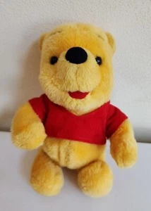 Mattel Winnie the Pooh Plush 8 Inch 1997 Disney Stuffed Animal Toy - Picture 1 of 2