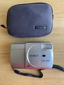 MINOLTA VECTIS 260 POINT AND SHOOT APS FILM CAMERA ZOOM 25-65MM TESTED WORKS - Picture 1 of 4