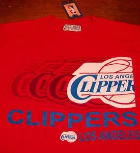 LOS ANGELES CLIPPERS NBA Basketball T-Shirt MENS MEDIUM NEW W/ TAG - Picture 1 of 3