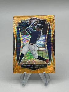 2021 FOTL Panini Select Baseball Francisco Linder 01/18 SSP Orange Pulsar - Foto 1 di 2