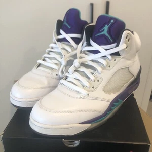 Jordan 5 Retro Grape 2013 Sz 12 - Picture 1 of 24