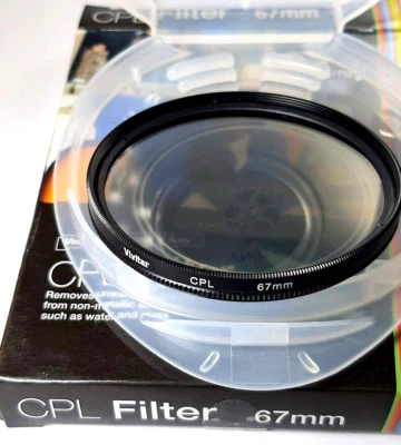 67mm  Circular Polarizer CPL Glass Lens Filter P-CL 67 mm Polarizing Pol E67 - Image 1 of 4