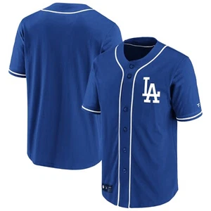 MLB Los Angeles Dodgers LA L.A. Jersey Franchise Supporter Poly Baseball Jersey - Picture 1 of 7