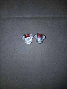 Minnie Mouse Studded Earrings - Picture 1 of 2