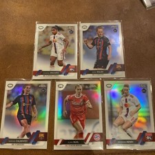 2023 Topps Chrome Womens Uefa Champions Rookie Card X(3) Refractor (5) Card Tot