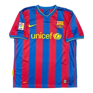 MAGLIA fc barcellona nike barça 2009-10 SHIRT JERSEY MAILLOT CAMISETA BARCELONA - Imagen 1 de 9