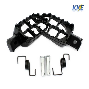 Casting Black Foot Peg Pedal Fit CRF50 XR50 70 110CC Yamaha PW50 Kawasaki KLX110 - Picture 1 of 12