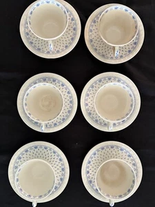Copeland Spode Ermine Pattern Centurion 1930's Cups Saucers 1930's - Picture 1 of 6