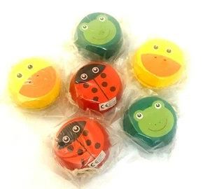 1 x WOODEN YO YO RETRO CLASSIC PARTY BAG GIFT IN FOUR COLOUR - Picture 1 of 3
