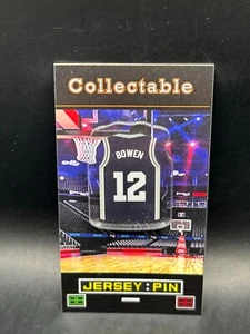 San Antonio Spurs Bruce Bowen jersey lapel pin- Classic RETRO Collectable - Picture 1 of 1