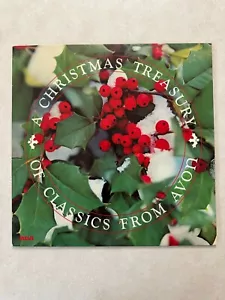A Christmas Treasury - EX 1985 vinyl LP - Bing - Dolly Parton - Elvis Presley - Picture 1 of 3