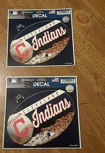 Cleveland Guardians Indians MLB decal sticker 5.5 x 3.50 inch 2pc set - Picture 1 of 1