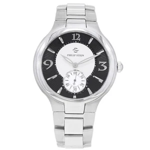 Philip Stein Signature Novalties Stainless Steel Quartz Mens Watch 43-MBW-SS - Picture 1 of 6