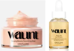 Waunt Plump Me Trockenöl Serum + Dornröschen Pflegende Maske Oriflame 41383 - Bild 1 von 7
