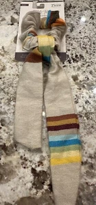 Terra Natural Designs weiches Herbst Strick Stirnband Südamerika Multi Wear Handarbeit - Bild 1 von 8