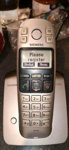 Siemens Gigaset E360 DECT Telefon mit Basis, guter Zustand - Zdjęcie 1 z 6