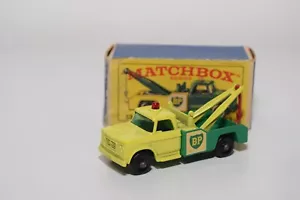 B8 1:60 3 pulgadas 3 pulgadas Matchbox Lesney 13 Dodge Wreck BP B.P. CAMIÓN N... - Imagen 1 de 7