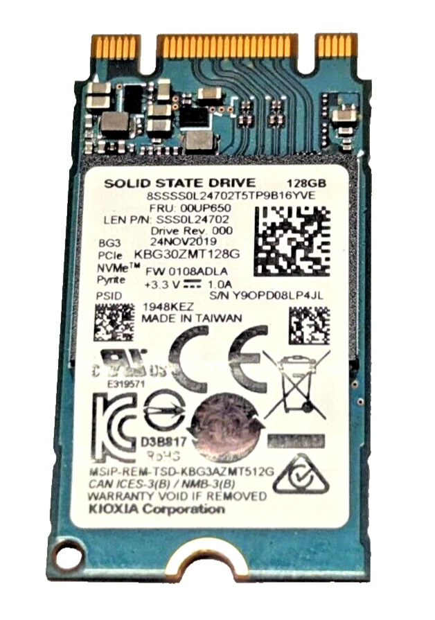 Toshiba 128 GB Internal SSD for sale | eBay