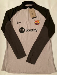 Womens Large Nike FC Barcelona Training Drill Top Long Sleeve Shirt DX2918-222 - Picture 1 of 12
