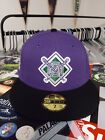 Milwaukee Brewers Hat Club Exclusif NewEra 59Fifty chapeau patch latéral taille 7