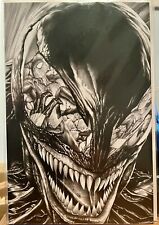 Venom #35 Mico Suayan Virgin B&W Sketch Variant LGY#200 Dylan Brock Marvel Comic