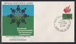 Australia Scott 487 FDC- Commonwealth Parliamentary Conference T2 - Picture 1 of 1