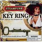 Steampunk Bronze Key Ring-Costume Accessory Jewelry