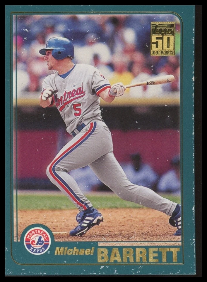 2001 Topps #179 Michael Barrett Montreal Expos - Image 1 of 1