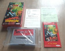 Earthworm jim-nintendo super famicom sfc complete ntsc-j japanese version japan-near mint
