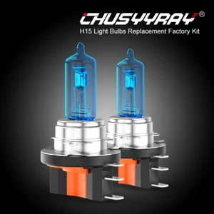 Lampadina faro H15 led DRL abbagliante Canbus senza errori bianco luminoso 6000k lampadine - Foto 1 di 12