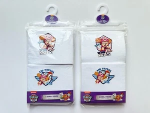 4pcs PAW Patrol Girls Air Patrol Cotton Vest Under Layer Nickelodeon BNWT 3-4yrs - Picture 1 of 5