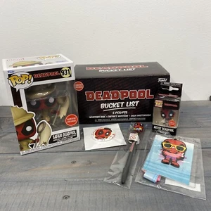 Funko Pop! Deadpool Safari Bucket List Mystery Box Gamestop Exclusive - Picture 1 of 7
