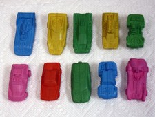 Vintage McDonalds Happy Meal / Diener Keshi 1979 Matchbox Mini Flexies Full Set!