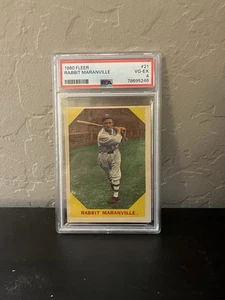1960 Fleer Rabbit Maranville #21 PSA 4 - Picture 1 of 2