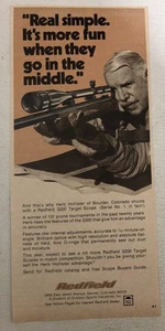 1970s Redfield 3200 Target Scopes Print Ad Advert pa9 - Picture 1 of 2