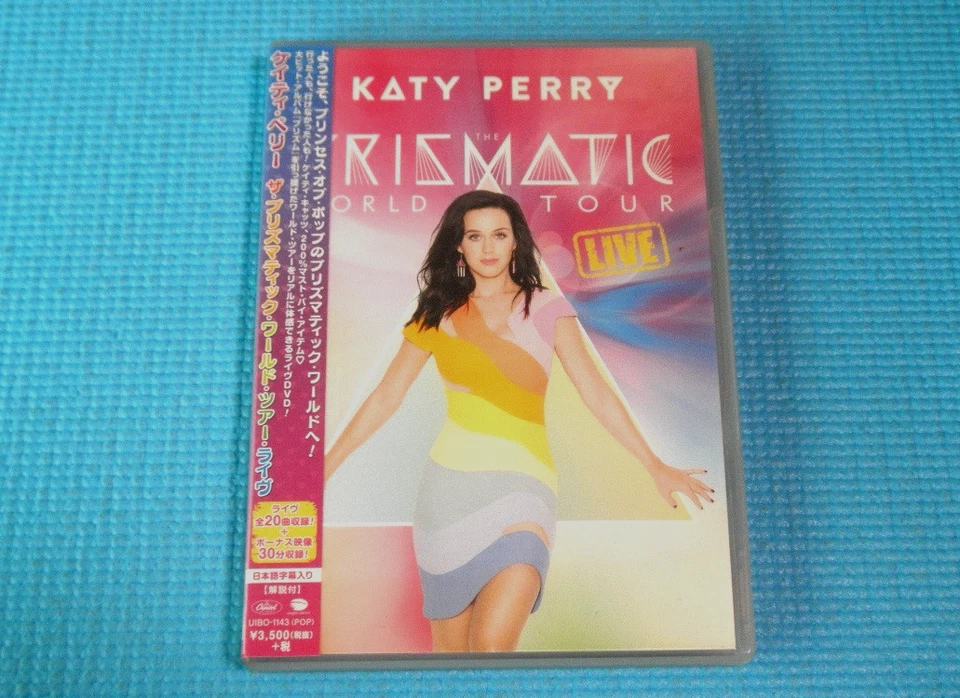 KATY PERRY DVD The Prismatic World Tour Live 2015 Japan UIBO-1143 - Image 1 of 3