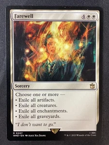 MTG Universes Beyond: Doctor Who #207 Addio quasi nuovo - Foto 1 di 2