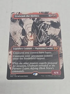 1x SHOWCASE URABRASK THE HIDDEN - Commander - MTG - Magic the Gathering - Picture 1 of 6