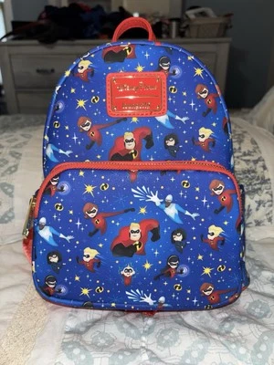 Mini mochila Loungefly Incredibles de los parques de Disney  Foto 1 de 4