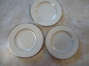 Juego de 3 platos de pan Lenox Monclair 6 3/8" sin usar - Imagen 1 de 4