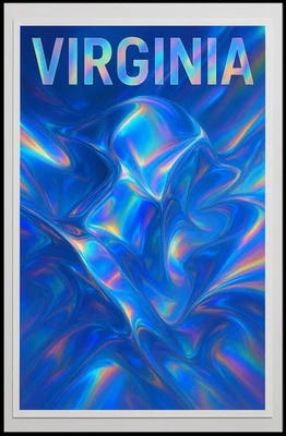 Virginia Abstract Expression Abstract Poster - Image 1 of 4