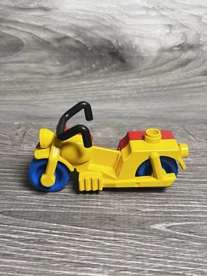 Lego Duplo CLOWN MOTORCYCLE MULTI COLORED Motorbike Motor Cycle Circus Vintage - Image 1 of 4