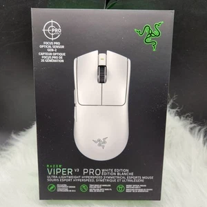 Razer Viper V3 Pro Wireless Gaming Mouse White Edition New Sealed - Picture 1 of 6