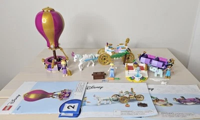 Lego Disney 43216 Princess Enchanted Journey Jasmine Cinderella Rapunzel - Image 1 of 4