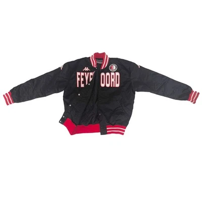 Vintage Kappa Feyenoord Team Bomber Jacket XL Rare Retro Style - Image 1 of 4